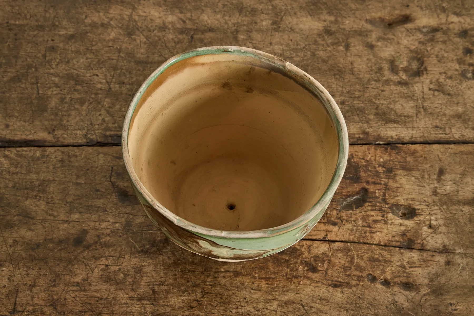 Hungarian Marbled Flower Pot*VINTAGE Hot