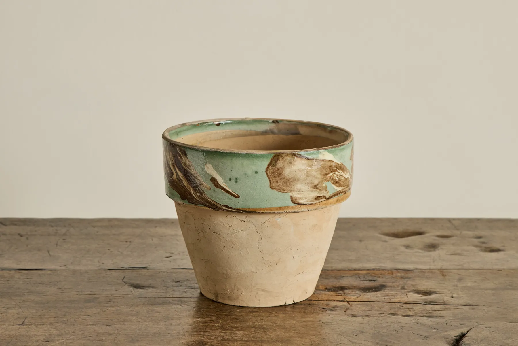 Hungarian Marbled Flower Pot*VINTAGE Hot