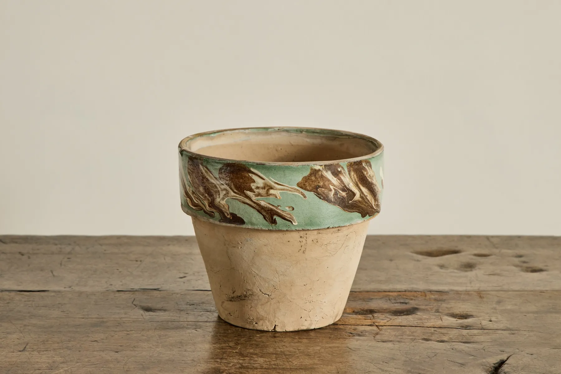 Hungarian Marbled Flower Pot*VINTAGE Hot