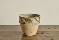 Hungarian Marbled Flower Pot*VINTAGE Hot