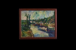 Impasto Impressionism Painting*VINTAGE Hot
