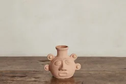 Incas Terracotta Vessel*LA SOUFFLERIE Sale