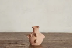 Incas Terracotta Vessel*LA SOUFFLERIE Sale