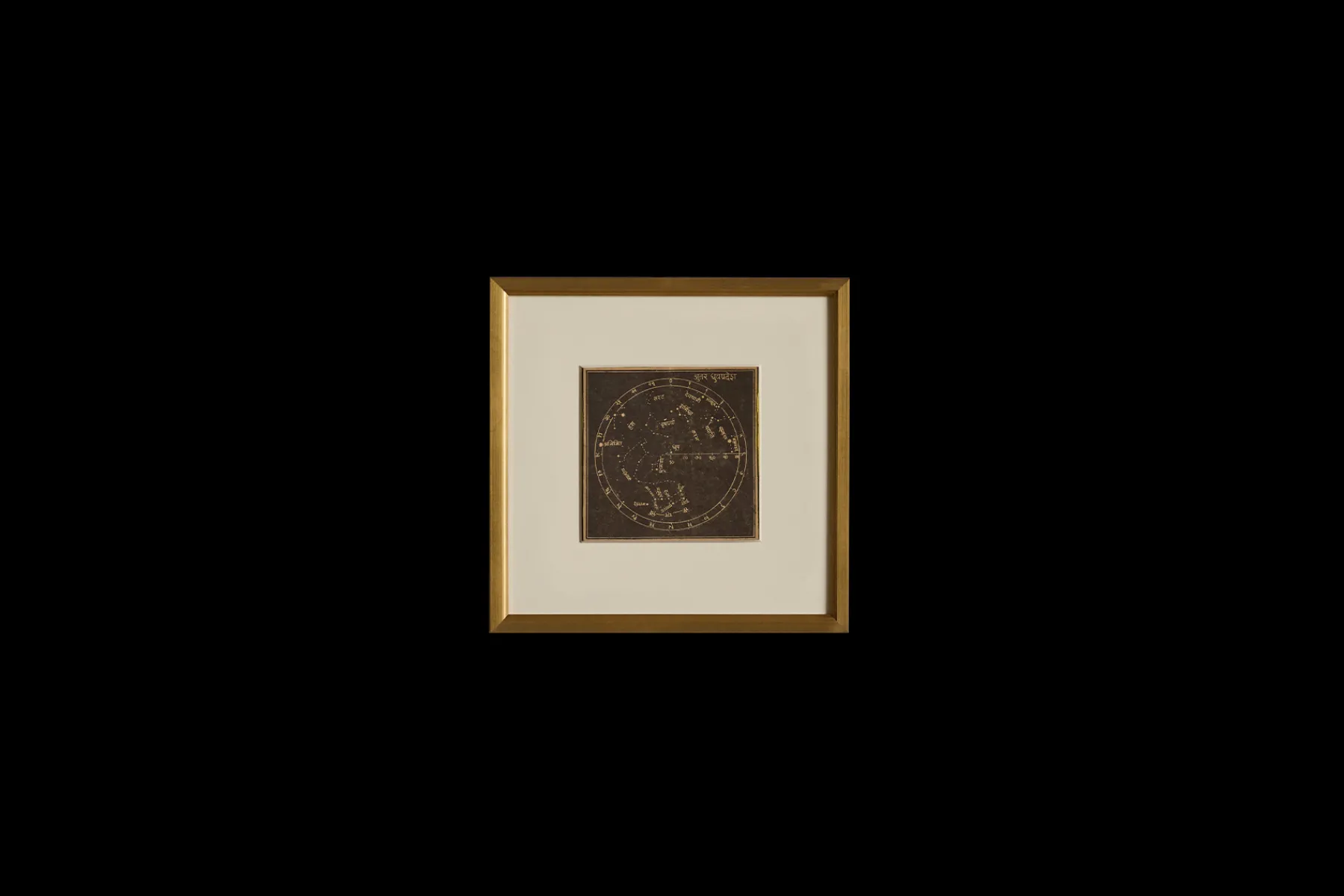 Indian Constellation Painting No.3*VINTAGE Hot