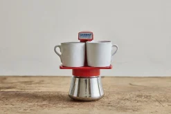 Induction Espresso Maker In Red*GEMINI EXPRESS Clearance