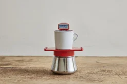 Induction Espresso Maker In Red*GEMINI EXPRESS Clearance
