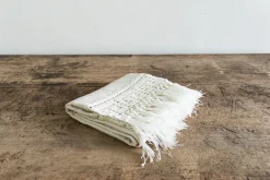 Isabella White Bath Towel*NICKEY KEHOE Discount