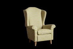 Italian Wing Back Chair*NICKEY KEHOE Fashion