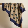 Italian Wool Throw in Daisy Blue*HIDDEN Sale