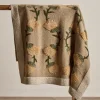 Italian Wool Throw in Peach*HIDDEN New