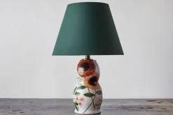 Lampshade in Green Bookcloth (Multiple Sizes)*NICKEY KEHOE New