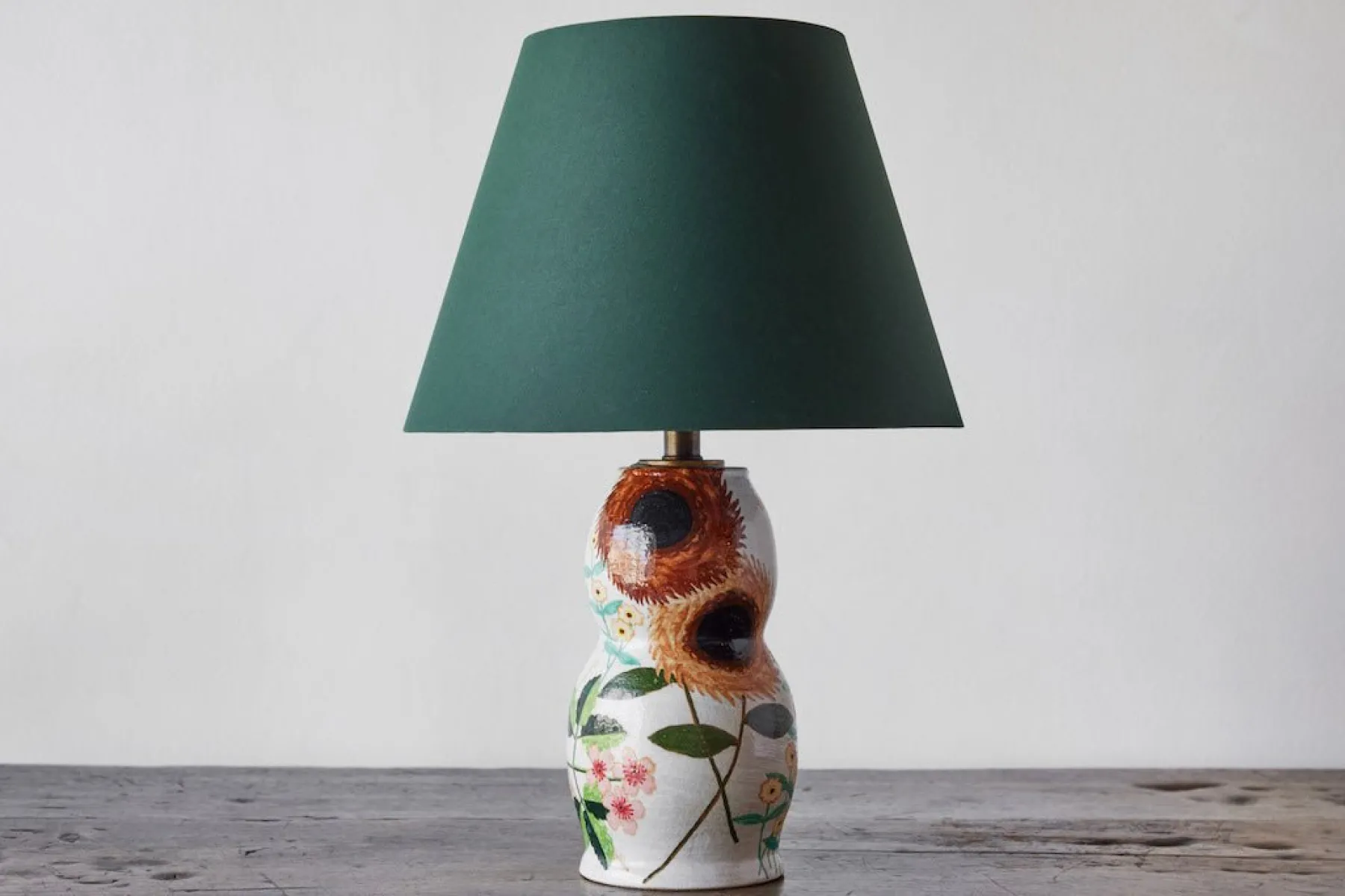 Lampshade in Green Bookcloth (Multiple Sizes)*NICKEY KEHOE New