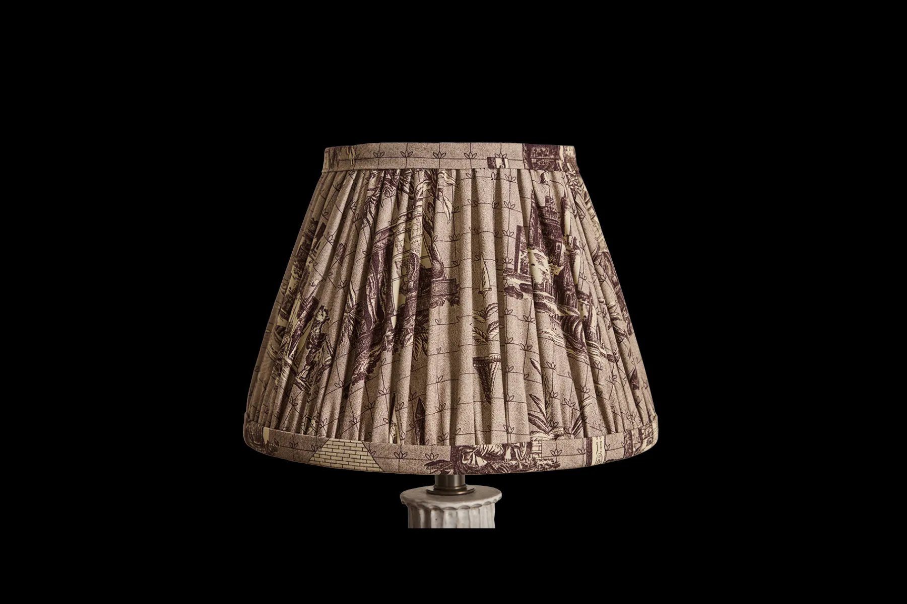 Lampshade In Pierre Frey Monuments D' Egypte*NICKEY KEHOE Discount