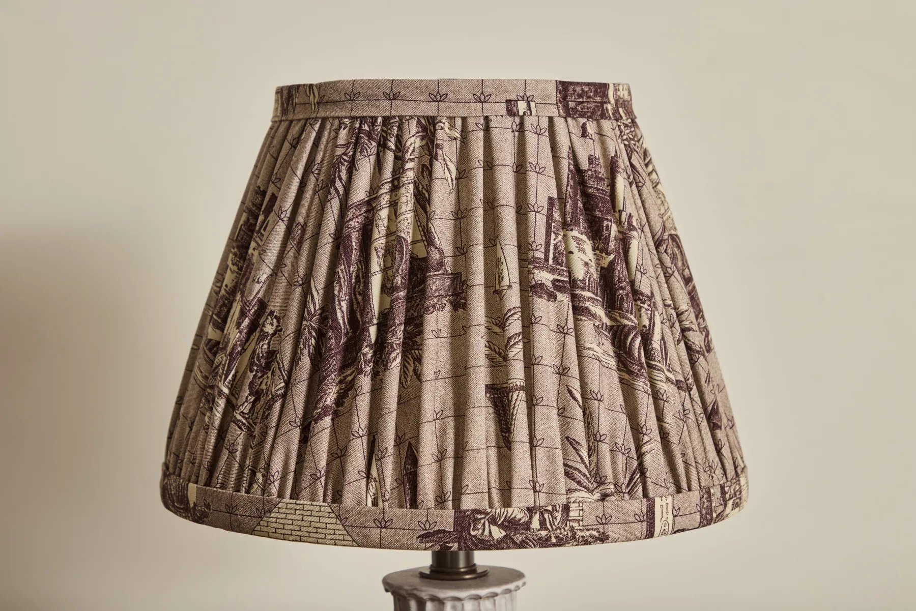 Lampshade In Pierre Frey Monuments D' Egypte*NICKEY KEHOE Discount