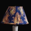 Lampshade in Vintage Blue Amber Rose Floral*NICKEY KEHOE New