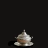 Large Pewter Tureen & Plate*VINTAGE Best