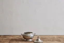 Large Pewter Tureen & Plate*VINTAGE Best