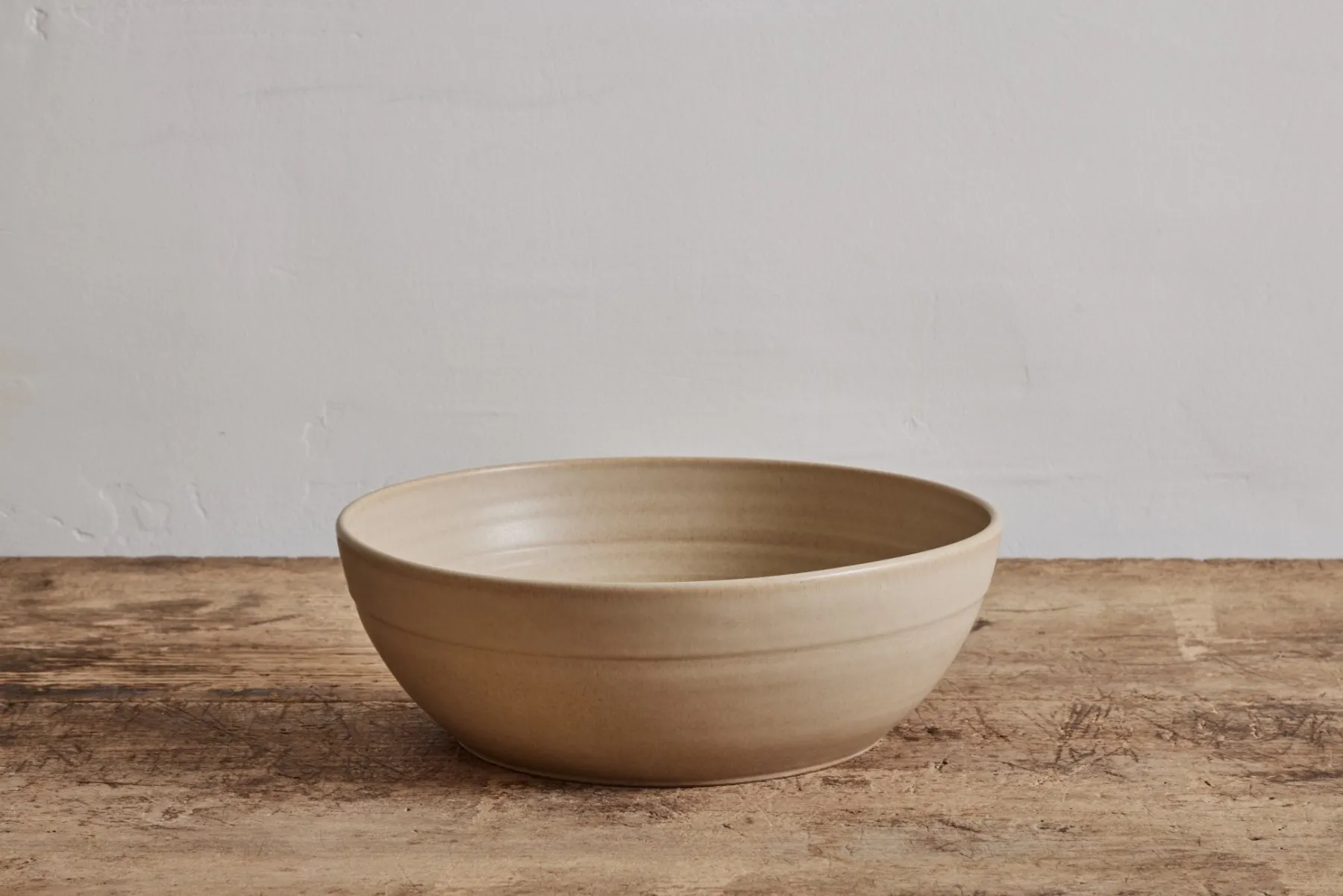Large Serving Bowl in Flax*NICKEY KEHOE Sale