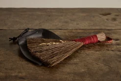 Leather Dustpan*Nickey Kehoe Clearance