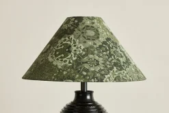 Linen Lampshade in Caspar, Juniper*HIDDEN Outlet