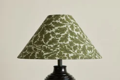 Linen Lampshade in Quercus, Juniper*HIDDEN Fashion