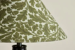 Linen Lampshade in Quercus, Juniper*HIDDEN Fashion
