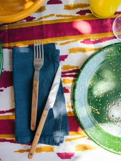Linen Napkins in Blue*ONCE MILANO Online