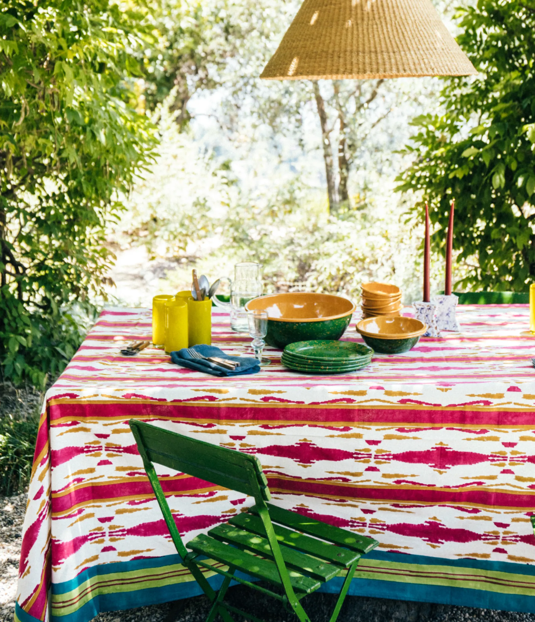 Linen Napkins in Blue*ONCE MILANO Online