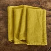 Linen Napkins in Citron*ONCE MILANO Sale