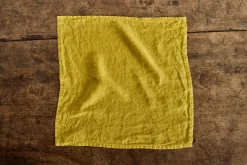 Linen Napkins in Citron*ONCE MILANO Sale