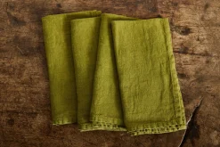 Linen Napkins in Moss*ONCE MILANO Fashion