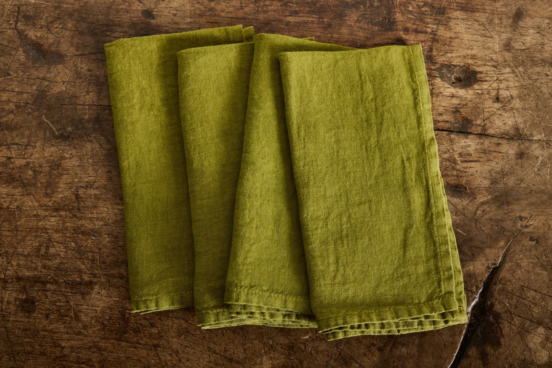 Linen Napkins in Moss*ONCE MILANO Fashion