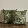 Linen Pillow in Caspar, Juniper*HIDDEN New
