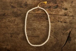 108 Mantra Beads in Bone & Silk*RAPSON DE PAULEY Sale