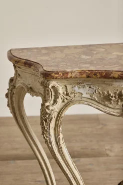 Marble Top Console Table*VINTAGE Discount