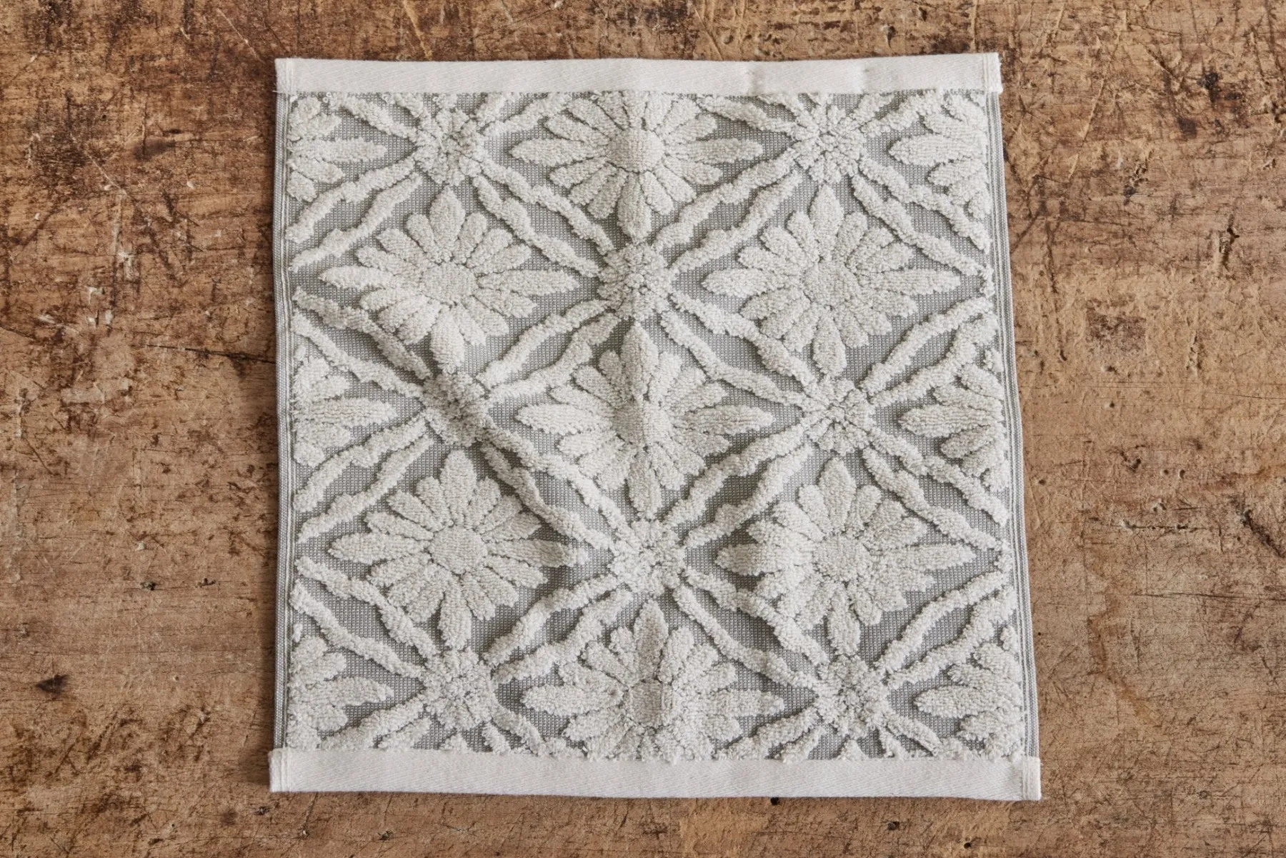 Marguerite Washcloth in Fog*NICKEY KEHOE Clearance