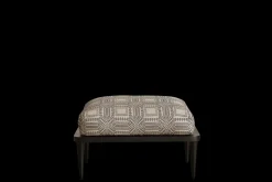 Metal Spindle Back Ottoman*NICKEY KEHOE Online