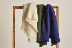 Mohair Throw (Multiple Colors)*Nickey Kehoe Sale