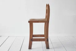 Oak and Rush Barstool*VINTAGE Discount