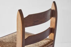 Oak and Rush Barstool*VINTAGE Discount