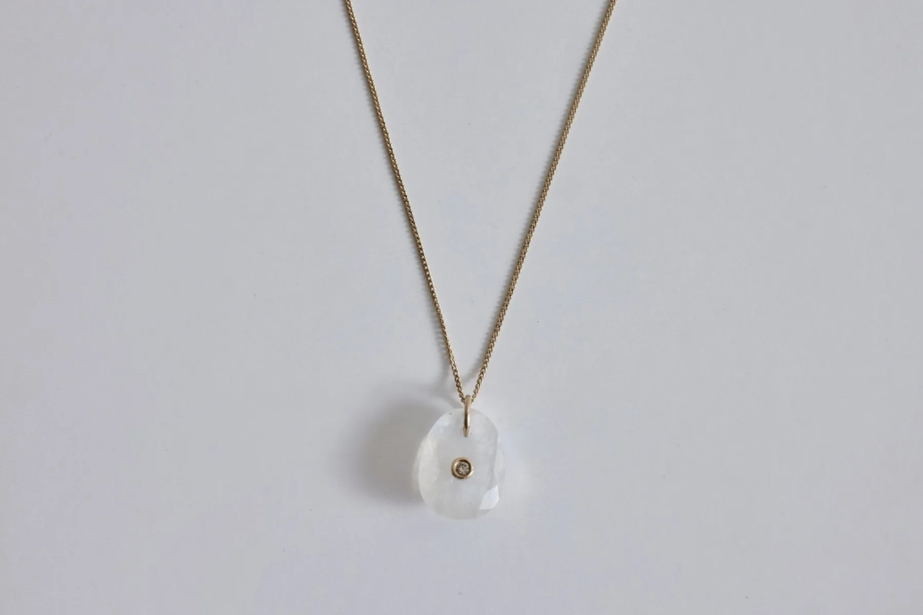 Orso N°1 Collier Necklace, Moonstone*PASCALE MONVOISIN Fashion