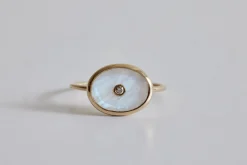 Orso Ring, Moonstone*PASCALE MONVOISIN Outlet