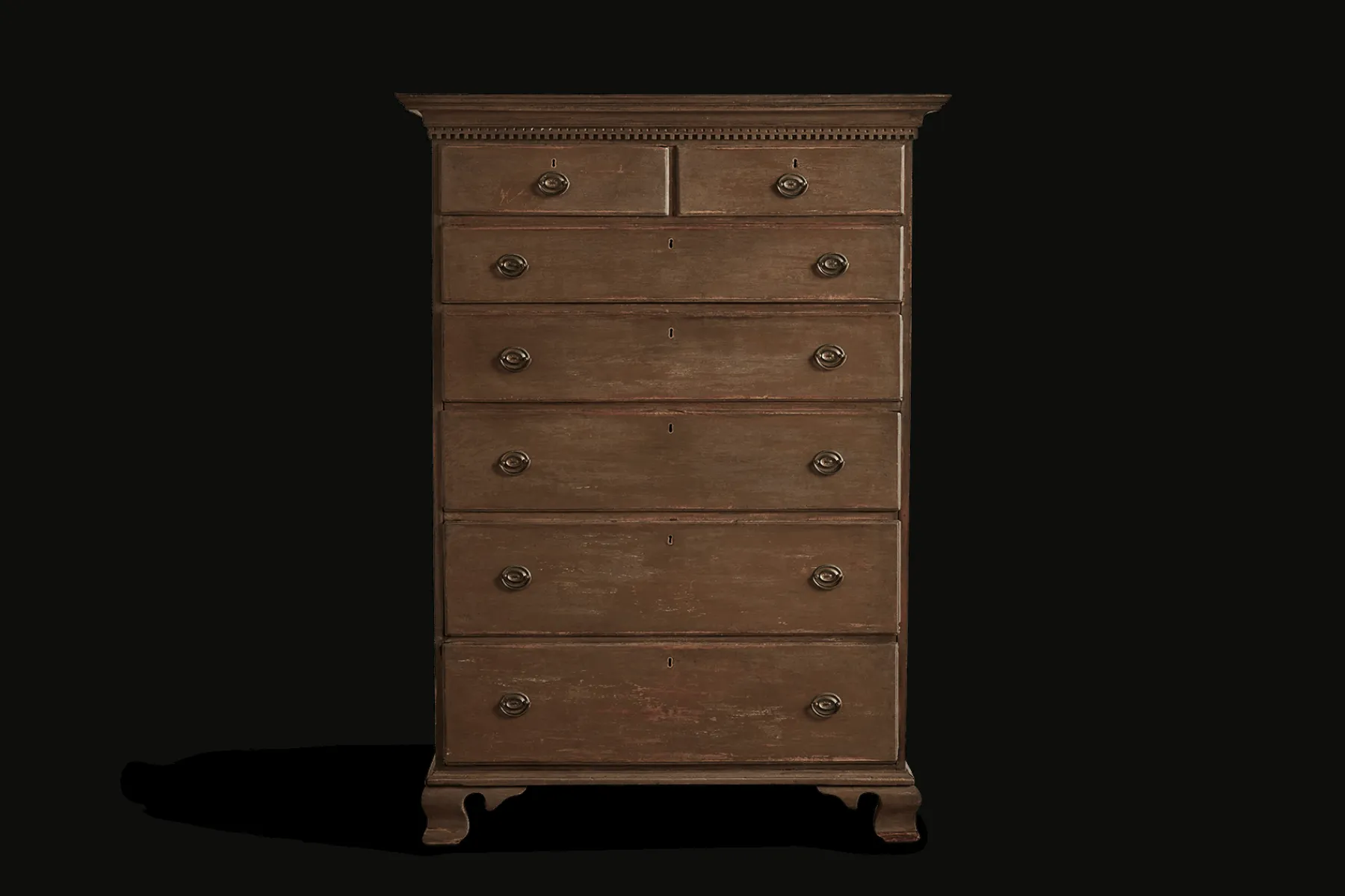 Painted Highboy Dresser*VINTAGE Fashion