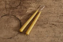 Pair of Beeswax Taper Candles*HIDDEN Hot