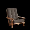 Pair of Pine Wood Arm Chairs*VINTAGE Outlet
