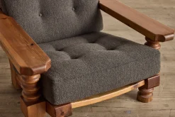Pair of Pine Wood Arm Chairs*VINTAGE Outlet
