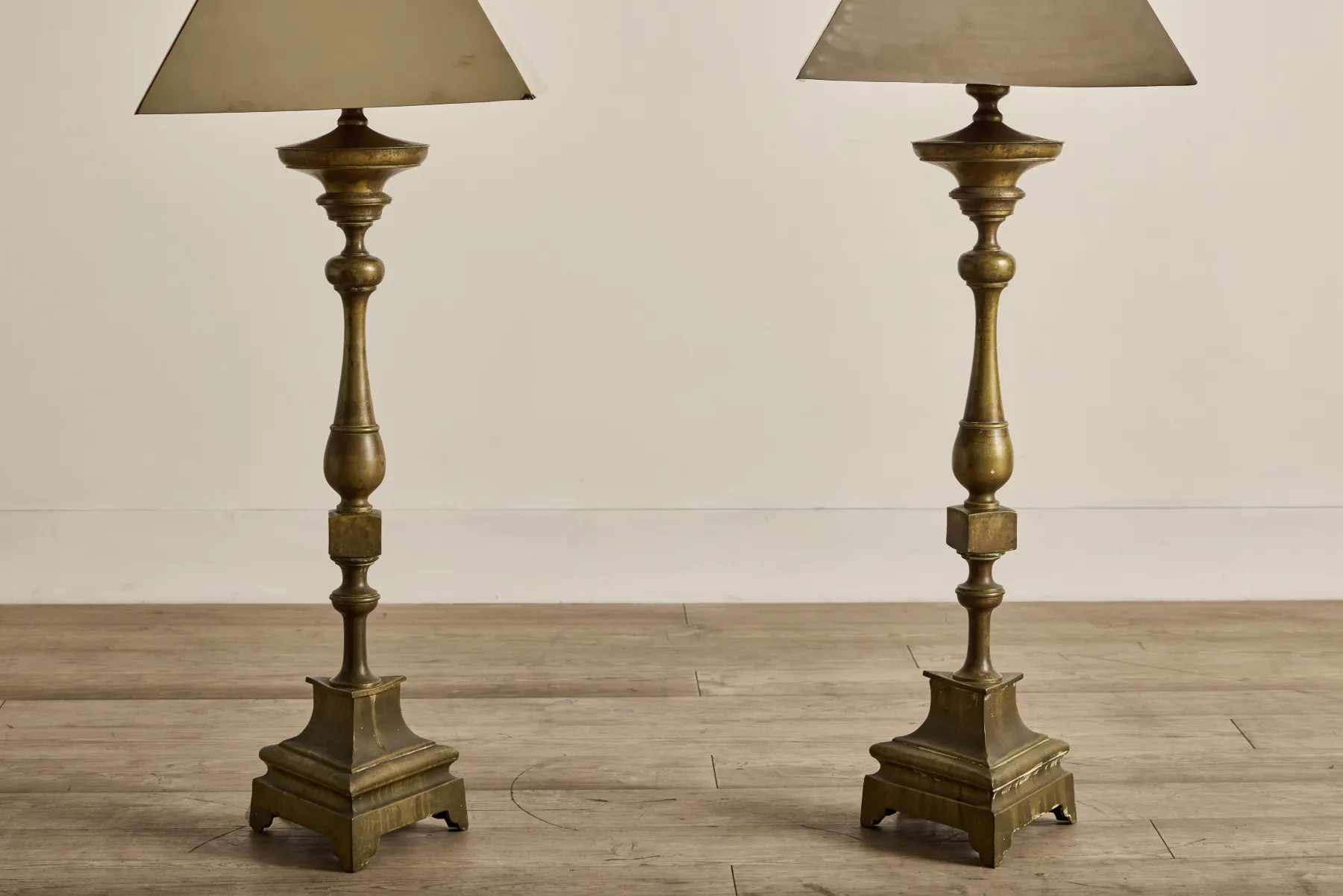 Pair of 1920s Brass Lamps*VINTAGE Best