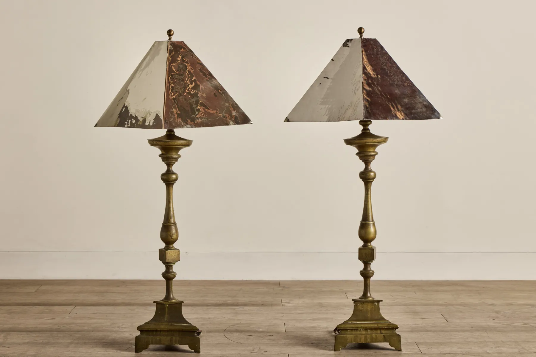 Pair of 1920s Brass Lamps*VINTAGE Best