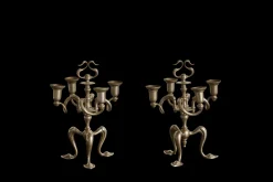 Pair of Twist Candelabras*VINTAGE Discount