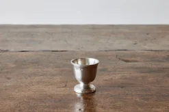 Pewter Footed Egg Cup*MATCH Hot